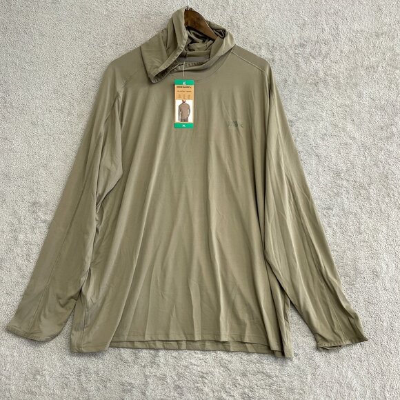 NEW Eddie Bauer Solarfoil Long Sleeve Hoodie Men's XL UPF 50+ Moisture Wicking - Picture 2 of 9